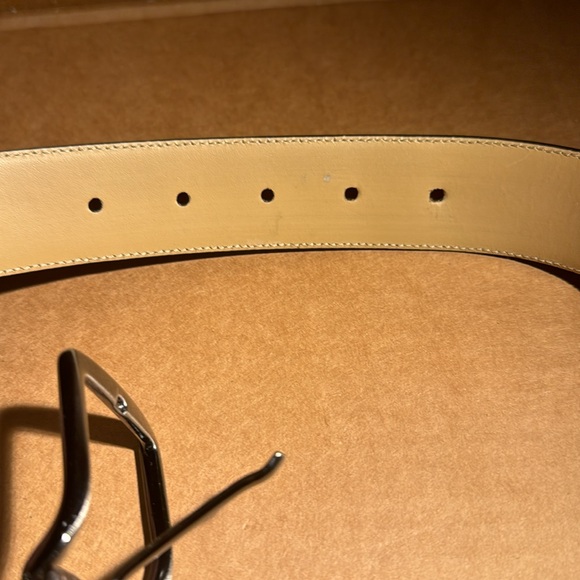 Mezlan men’s brown leather belt - Picture 5 of 8